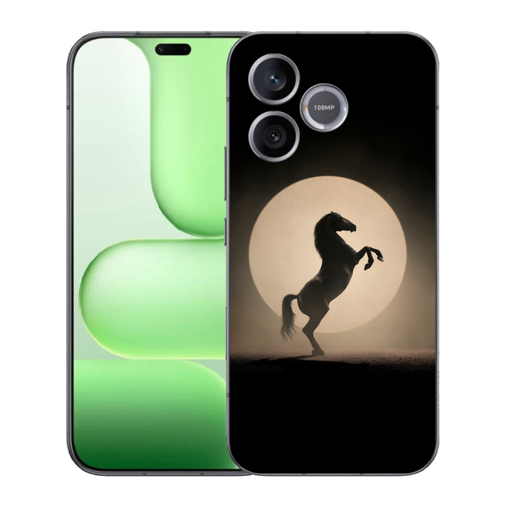 mmCase gél tok a Honer 600 Lite-hez – ló sziluettje