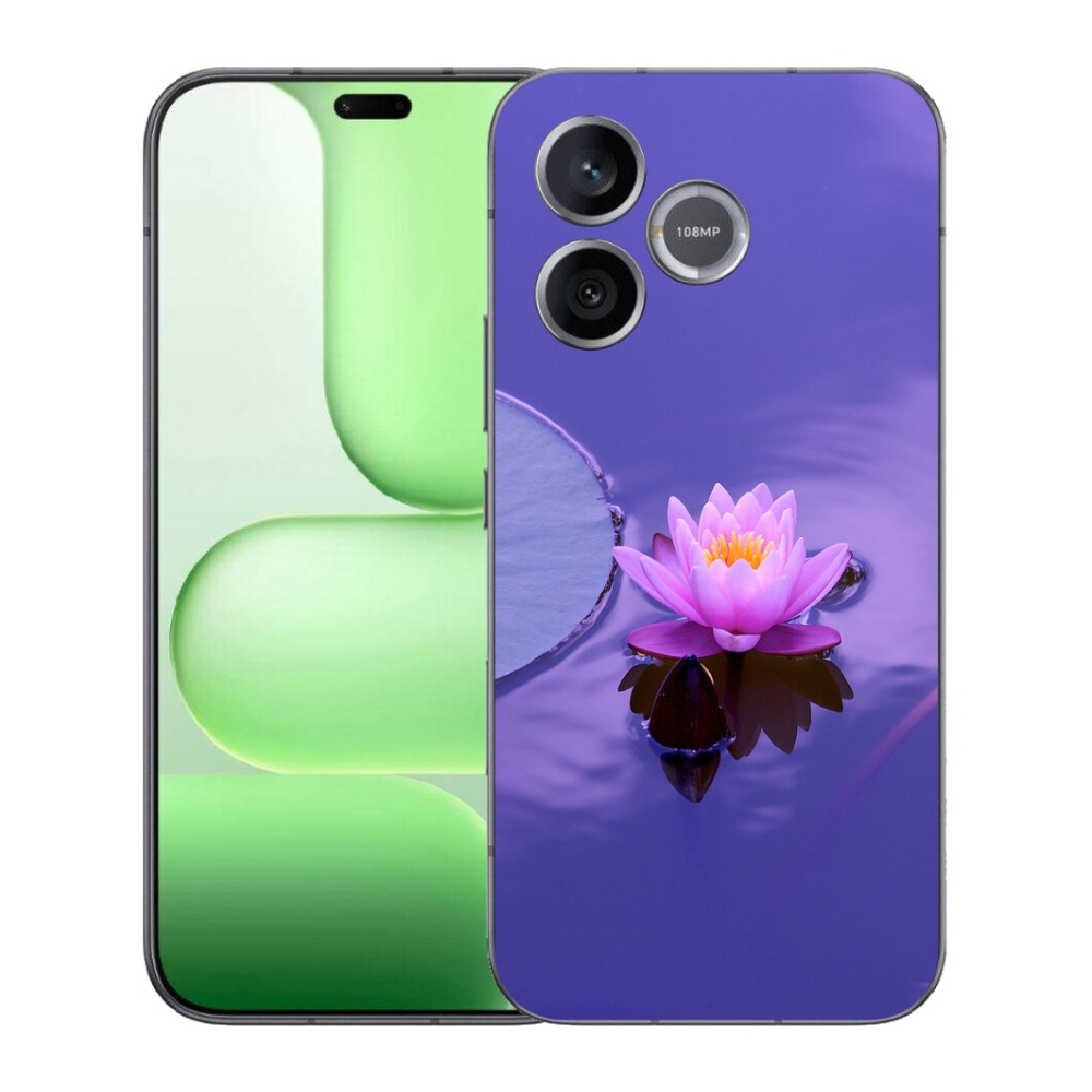 mmCase géltok a Honer 600 Lite-hez – virág a víz felszínén