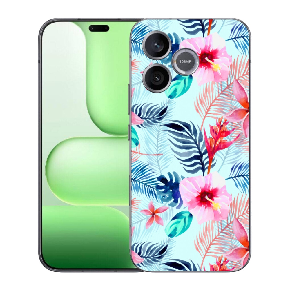 mmCase gélhuzat a Honer 600 Lite-hez – virágok