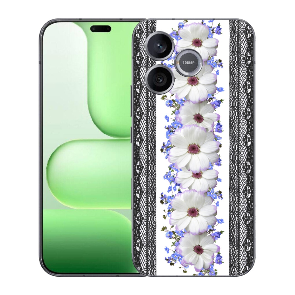 mmCase gél tok a Honer 600 Lite-hez – virágok 8