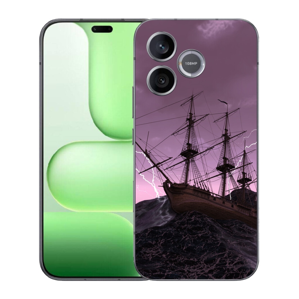 mmCase géltok a Honer 600 Lite-hez – hajó a viharban