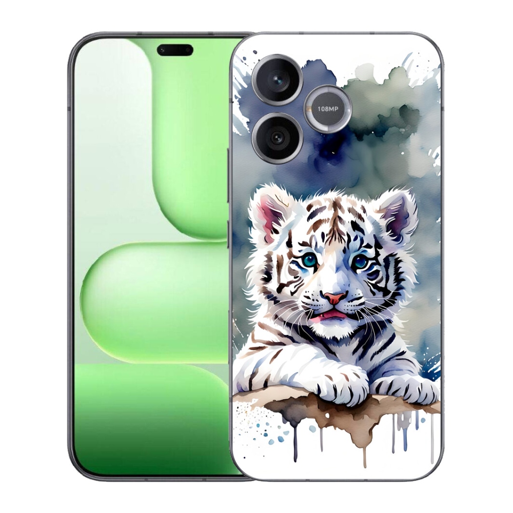 mmCase géltok a Honer 600 Lite-hez – fehér tigris kölyök