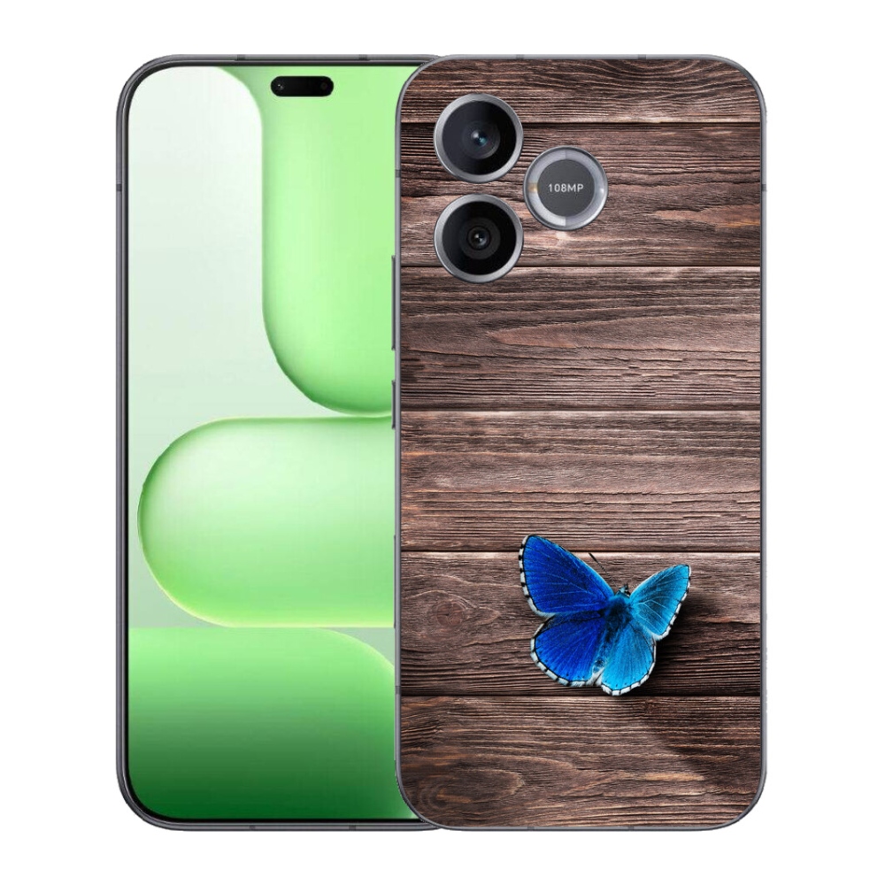 mmCase géltok a Honer 600 Lite-hez – kék pillangó 1
