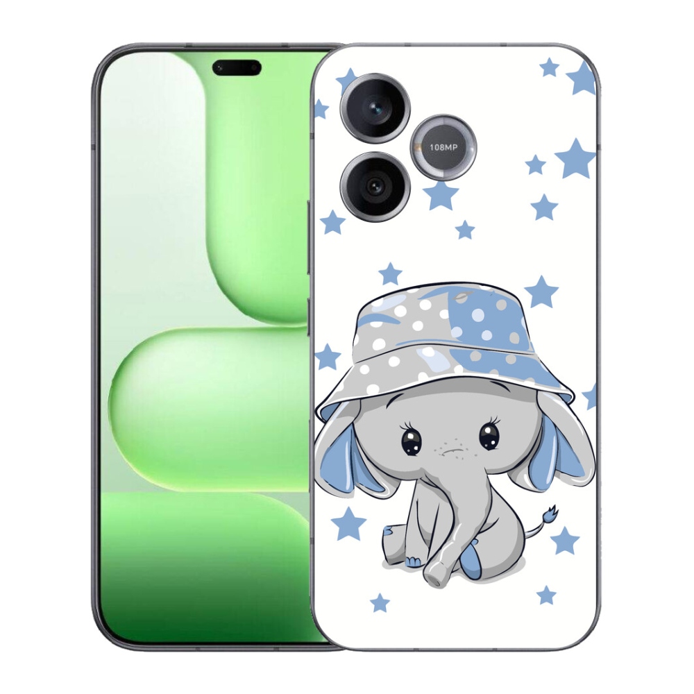 mmCase géltok a Honer 600 Lite-hoz – kék elefánt