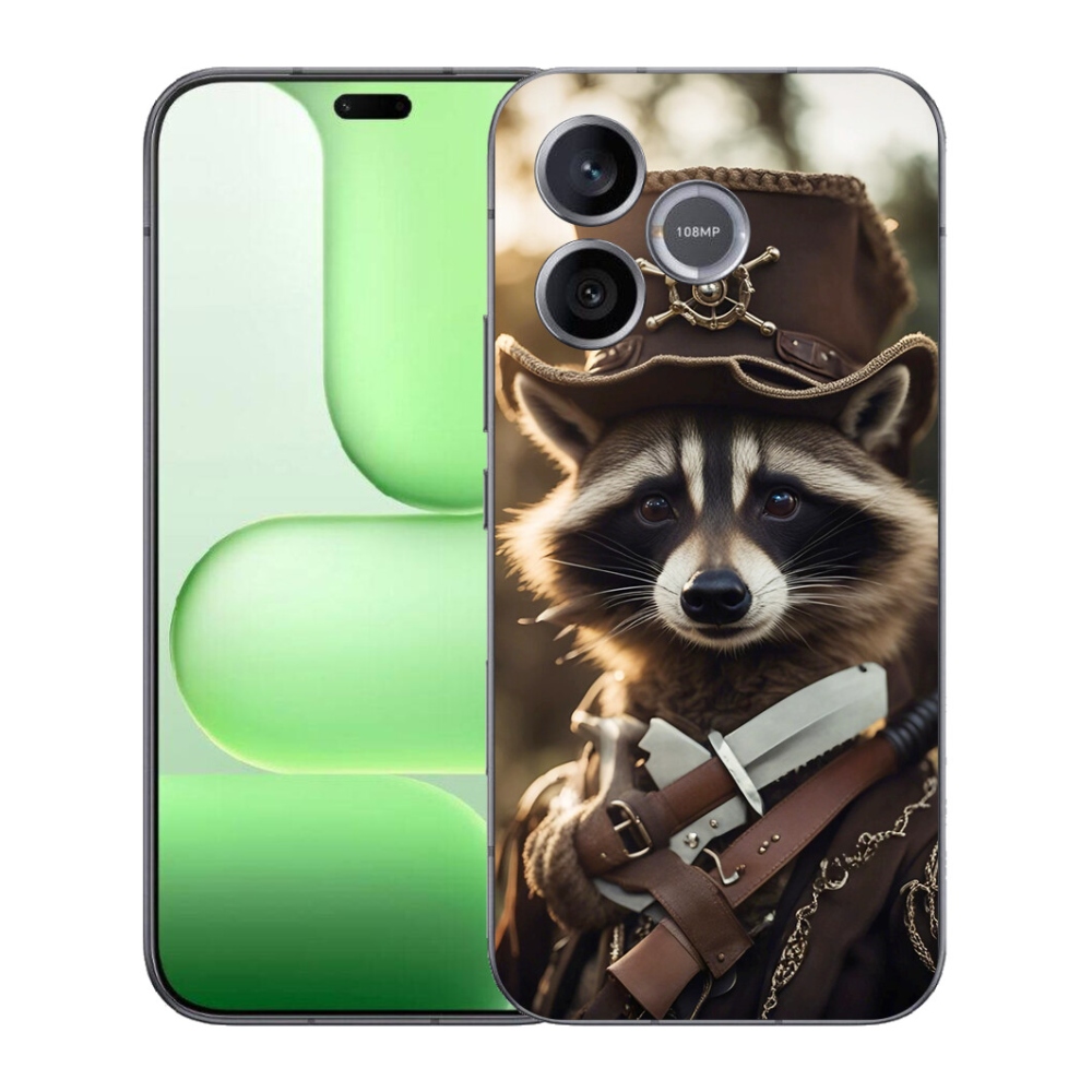 mmCase géltok a Honer 600 Lite-hez – egyenruhás mosómedve
