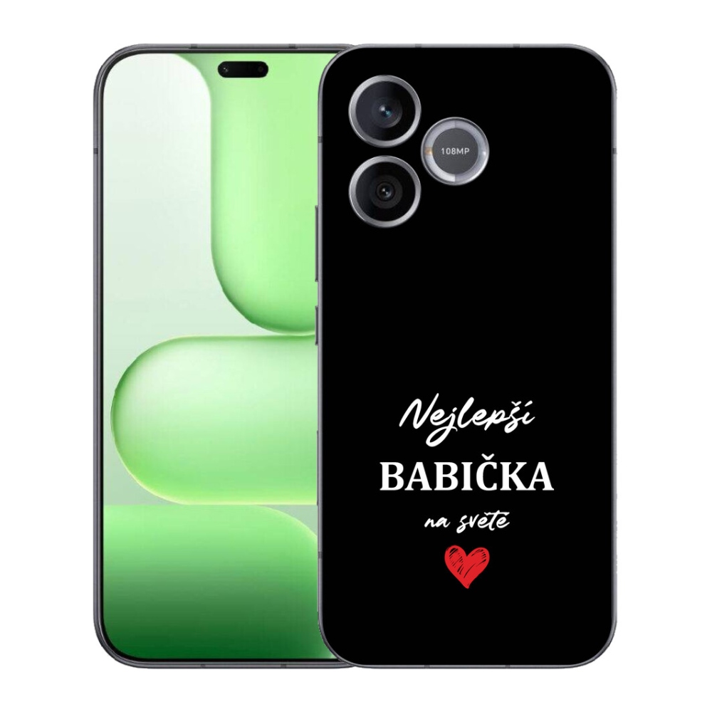 mmCase géltok a Honer 600 Lite-hez – a legjobb nagymama 1, fekete háttérrel