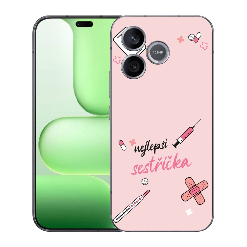 mmCase gél tok a Honer 600 Lite-hez – a legjobb kis segítő, rózsaszín háttérrel