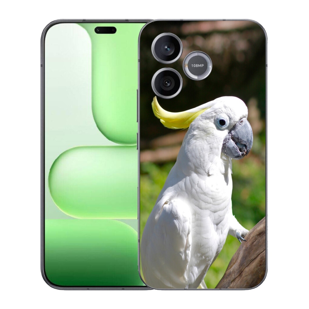 mmCase géltok a Honer 600 Lite-hez – kakadu papagáj 2