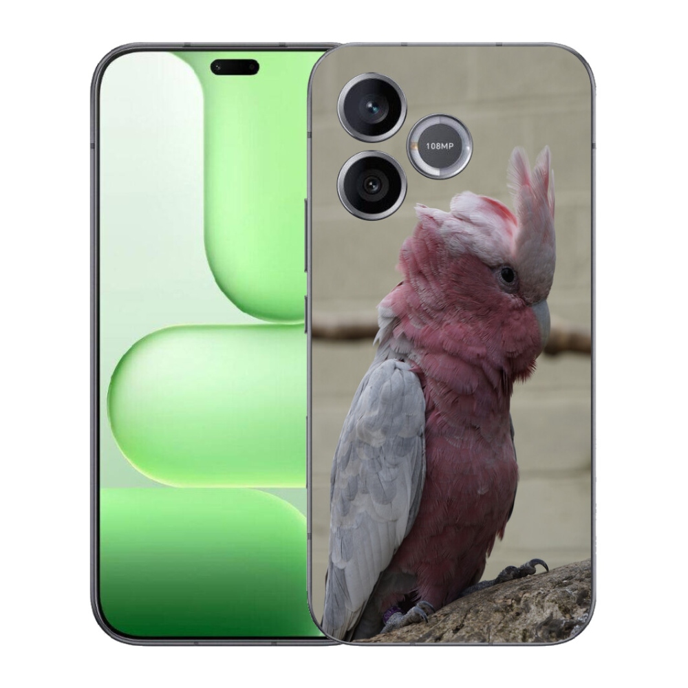 mmCase géltok a Honer 600 Lite-hez – rózsaszín kakadu papagáj