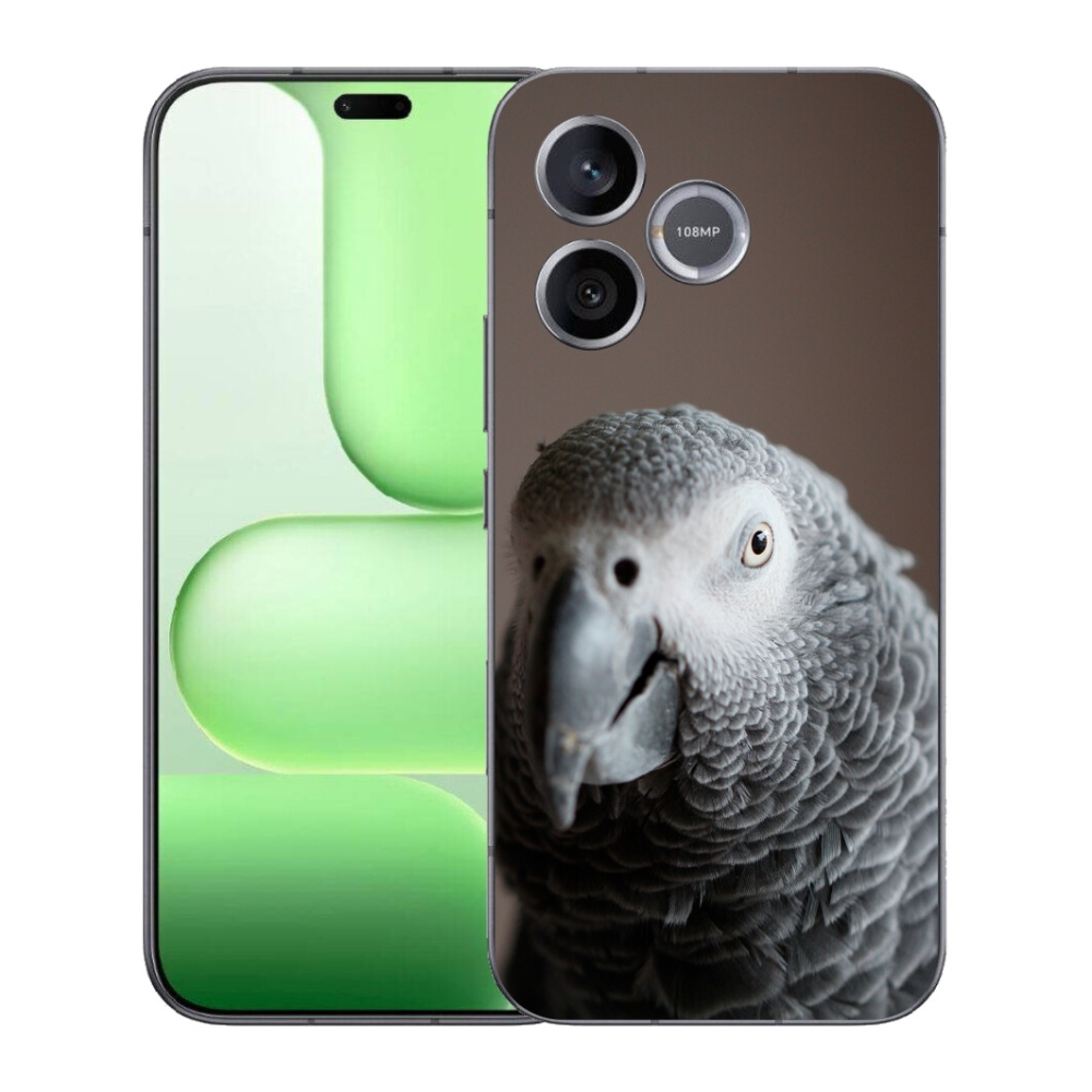 mmCase gél tok a Honer 600 Lite-hez – jakó papagáj 2