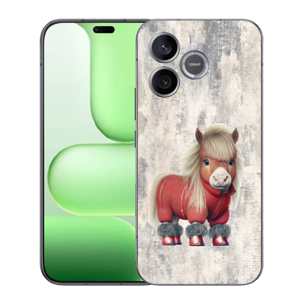mmCase gél tok a Honer 600 Lite-hez – pulóveres póni