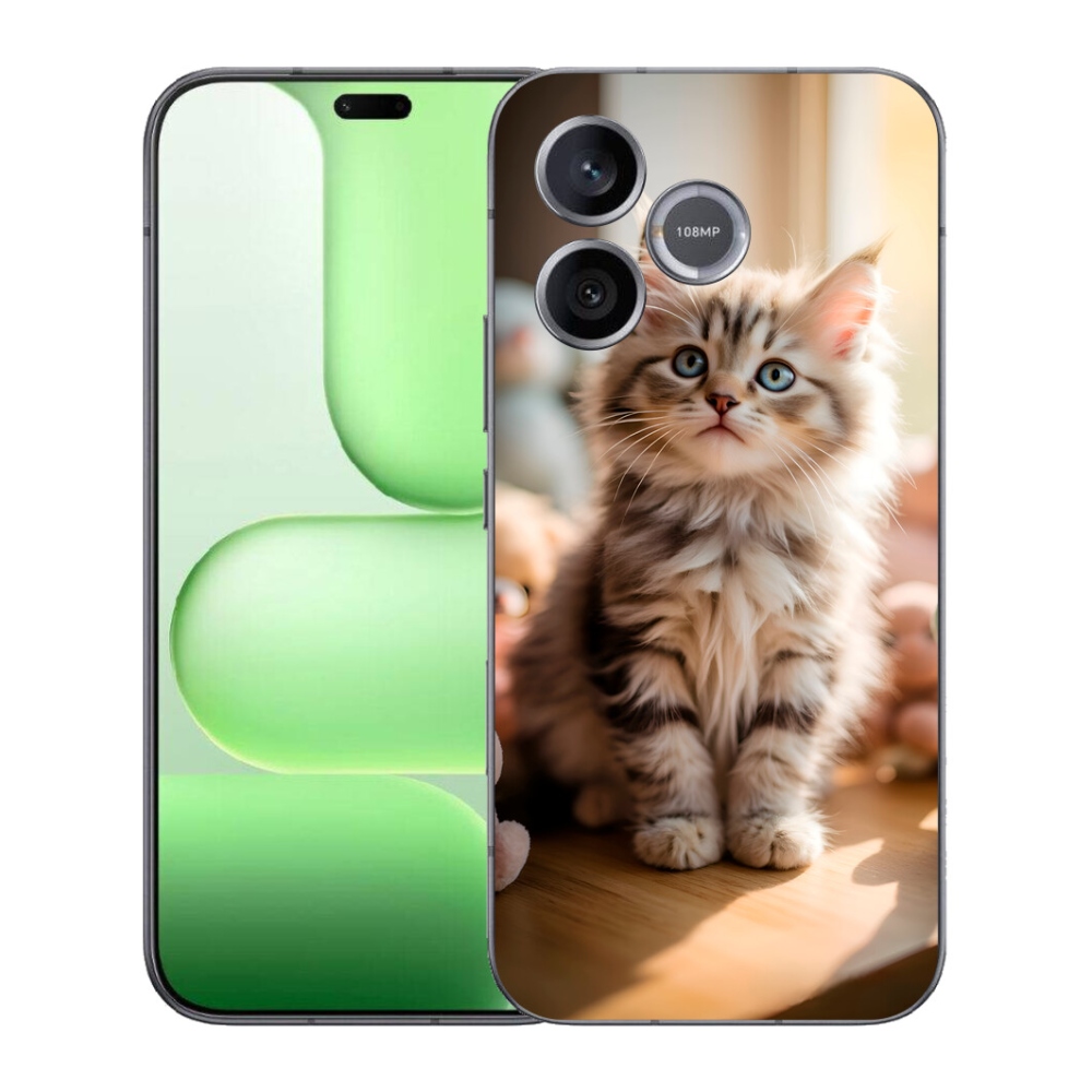 mmCase gél tok a Honer 600 Lite-hez – aranyos cica 10