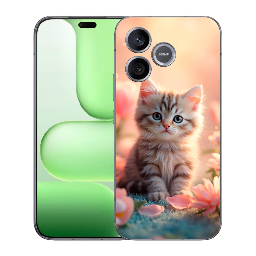 mmCase gél tok a Honer 600 Lite-hez – aranyos cica 8