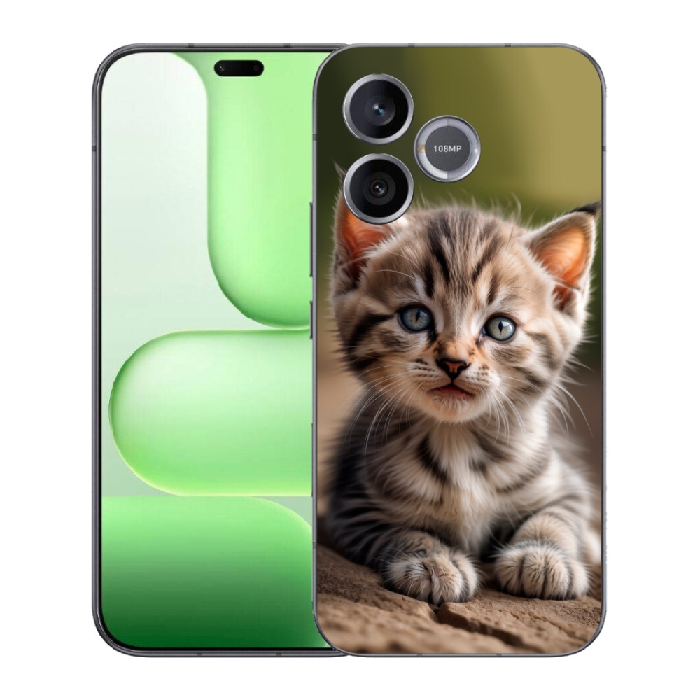 mmCase gél tok a Honer 600 Lite-hez – aranyos cica 9