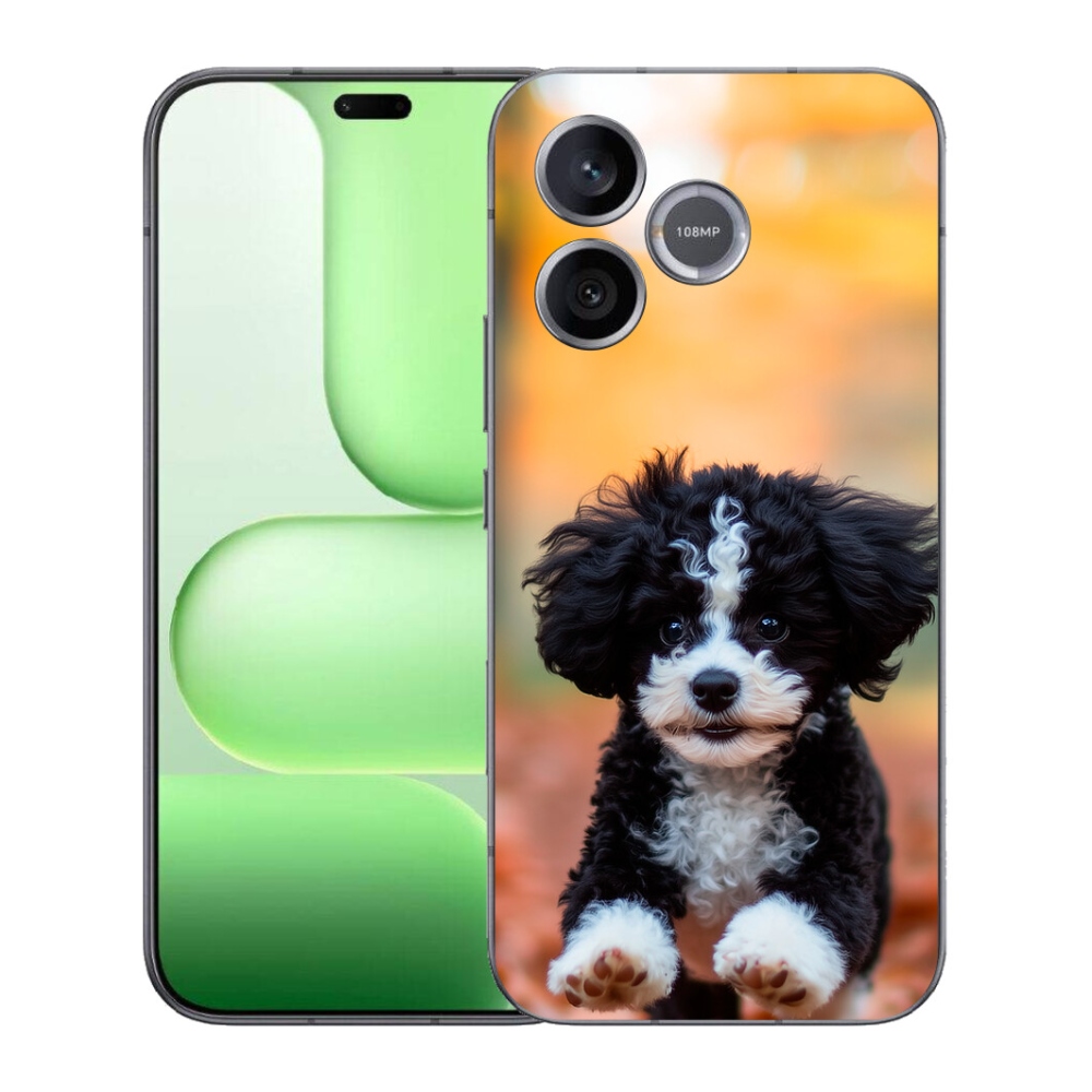 mmCase gél tok a Honer 600 Lite-hez – aranyos kiskutya 2