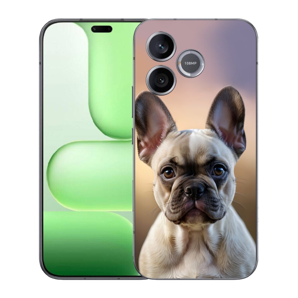 mmCase gél tok a Honer 600 Lite-hoz – aranyos francia buldog