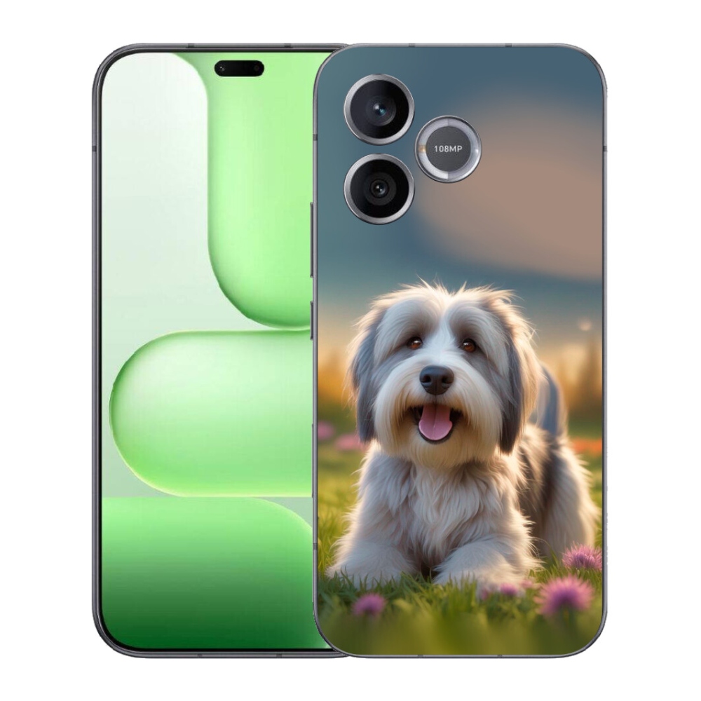 mmCase gél tok a Honer 600 Lite-hoz – aranyos havannai kutyus