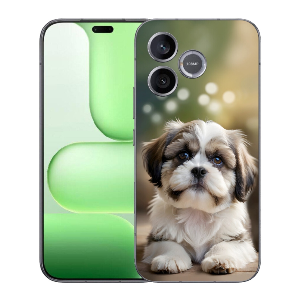 mmCase gél tok a Honer 600 Lite-hoz – aranyos shih-tzu
