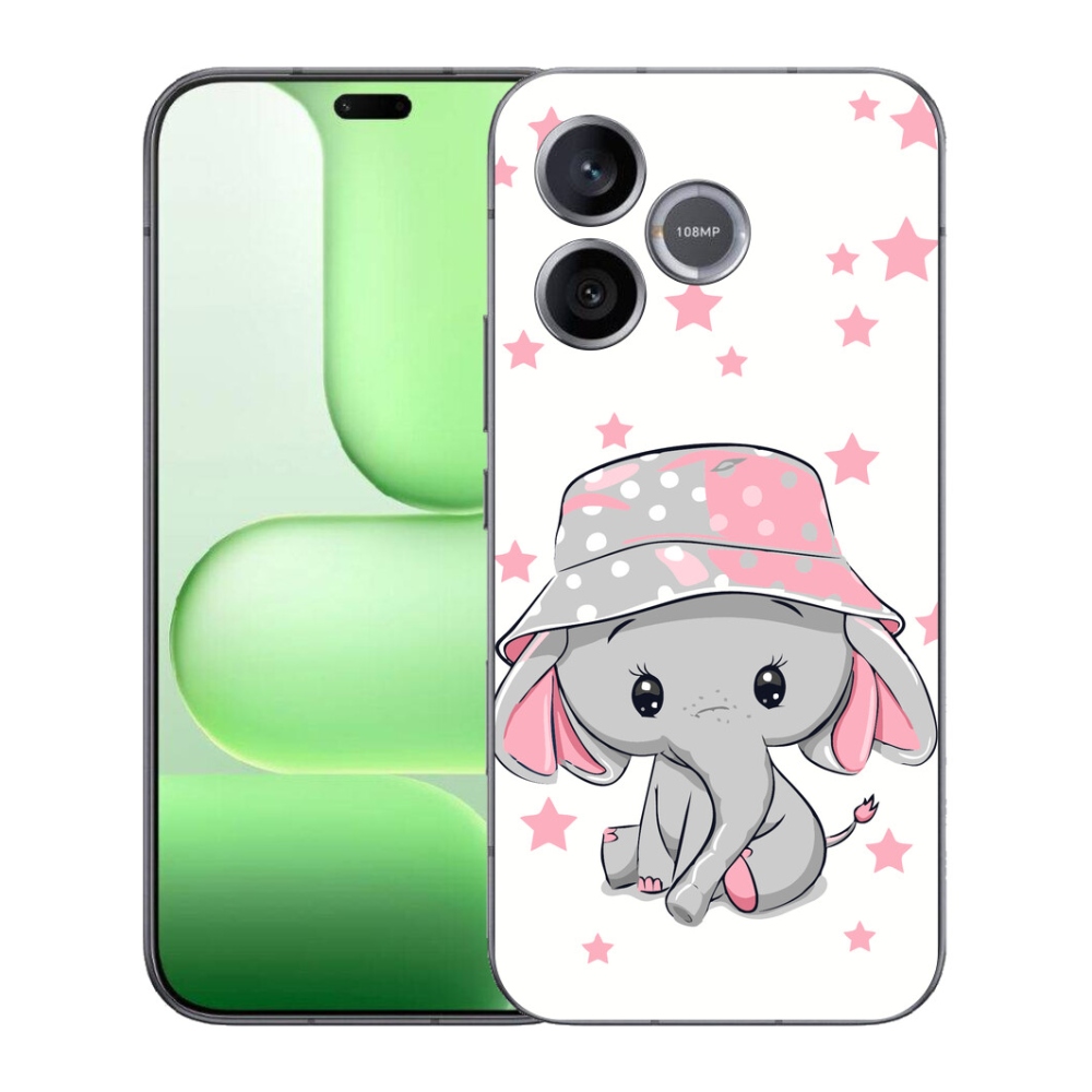 mmCase géltok a Honer 600 Lite-hez – rózsaszín elefánt