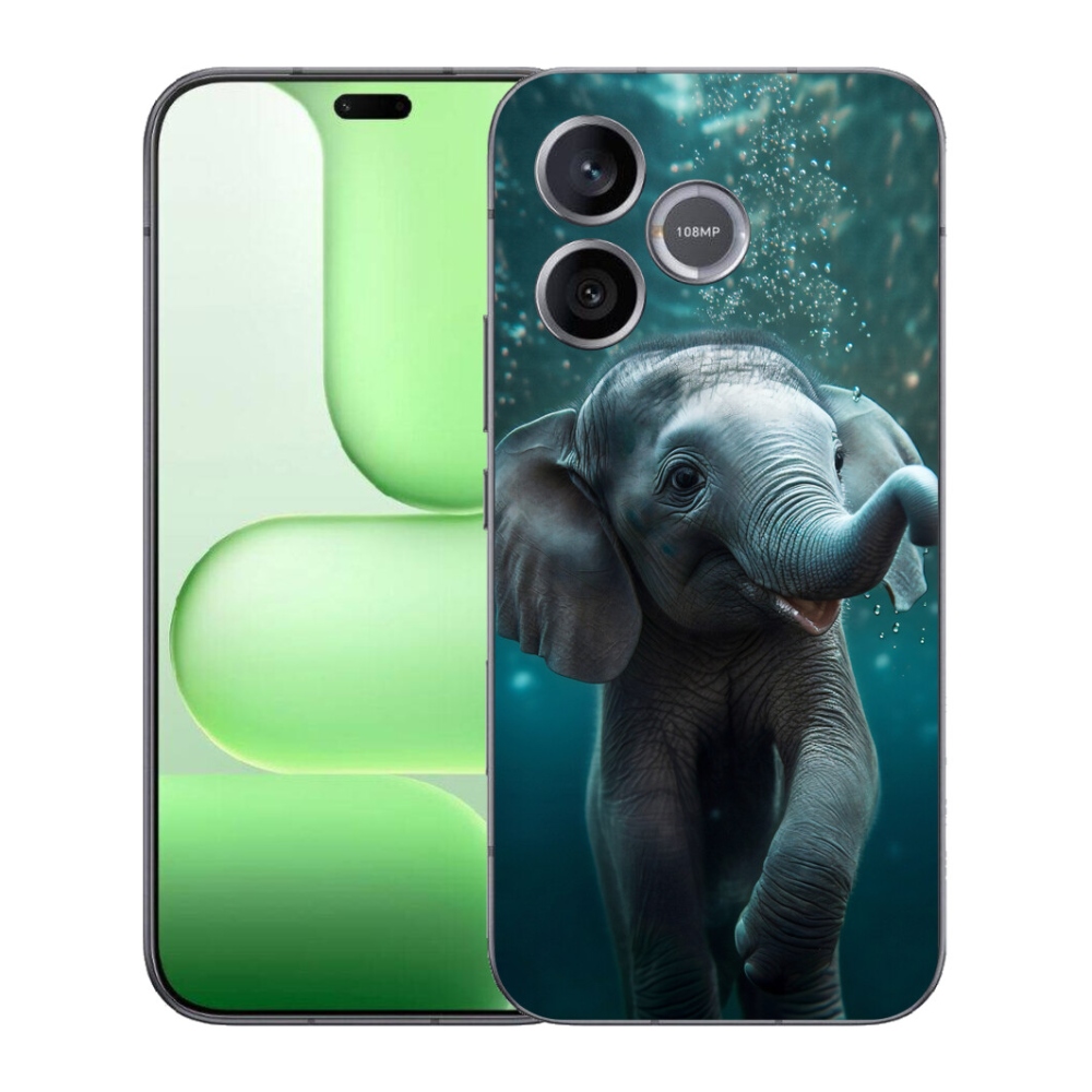 mmCase géltok a Honer 600 Lite-hez – víz alatti elefántborjú