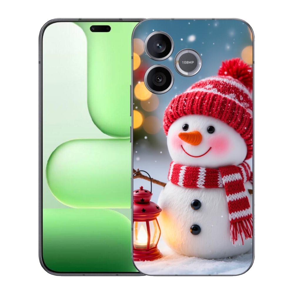 mmCase géltok a Honer 600 Lite-hez – hóember 2