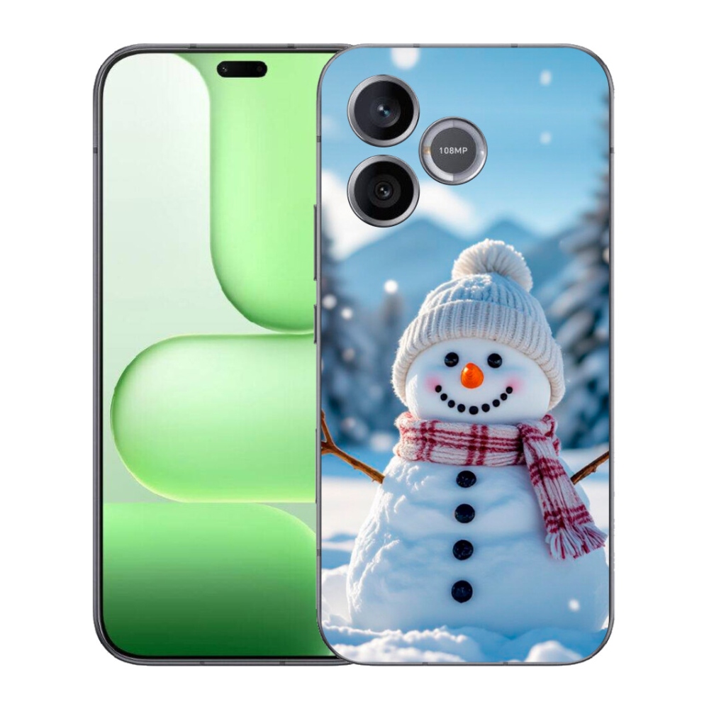 mmCase gél tok a Honer 600 Lite-hoz – hóember 3