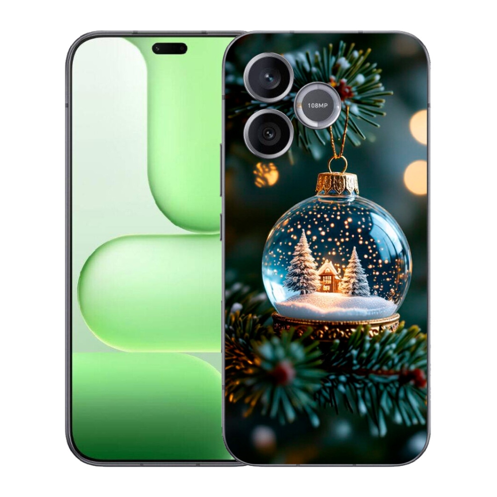 mmCase gél tok a Honer 600 Lite-hez – karácsonyi gömb 2