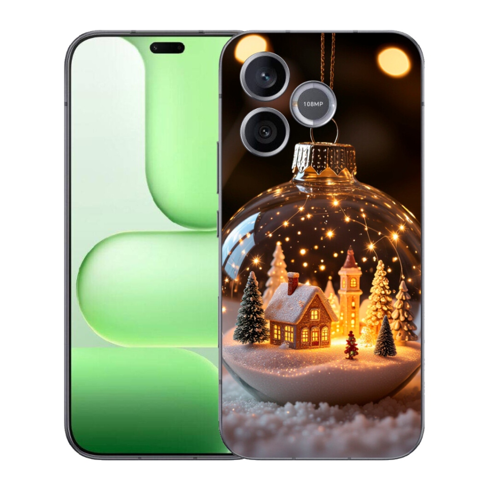 mmCase gél tok a Honer 600 Lite-hez – karácsonyi gömb 3