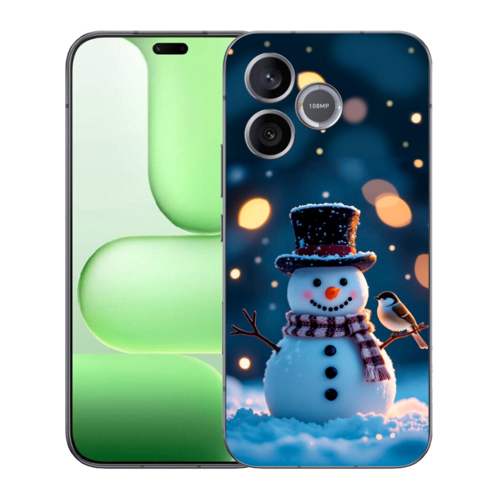 mmCase géltok a Honer 600 Lite-hez – karácsonyi hóember