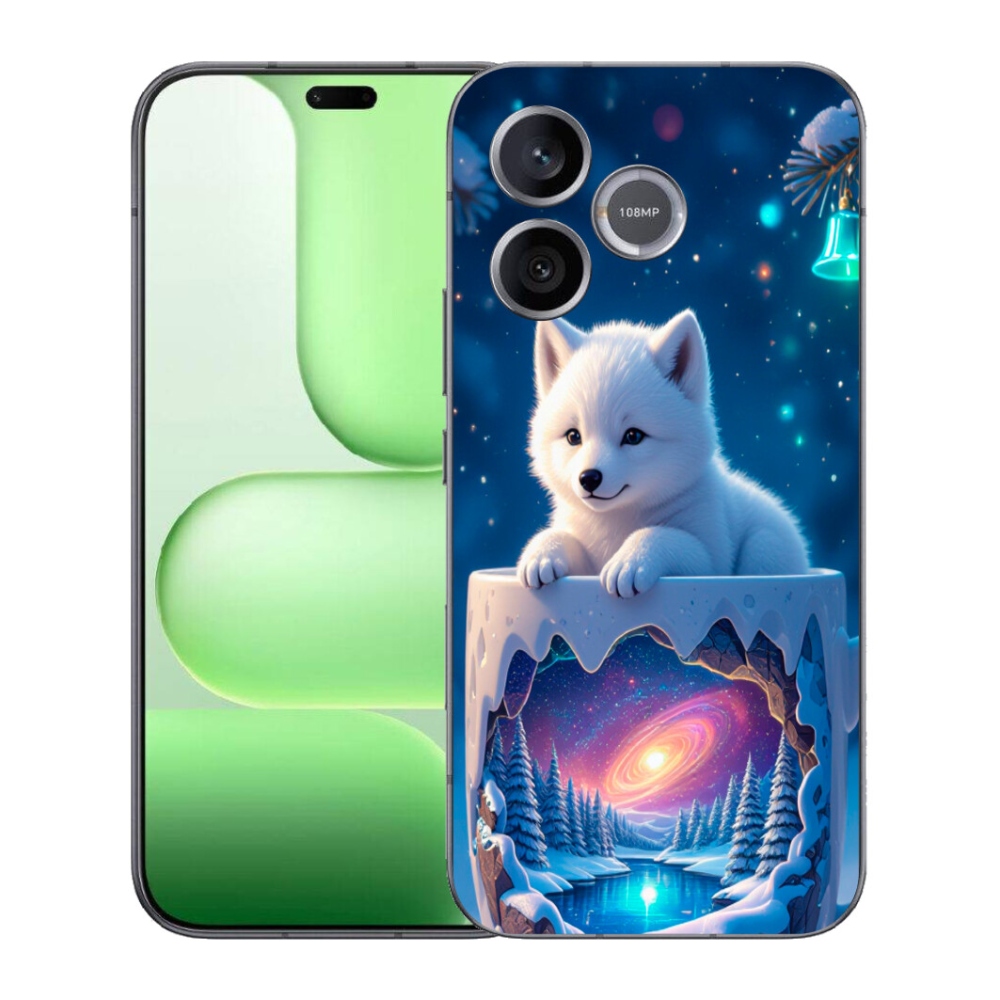 mmCase gél tok a Honer 600 Lite-hez – karácsonyi kiskutya