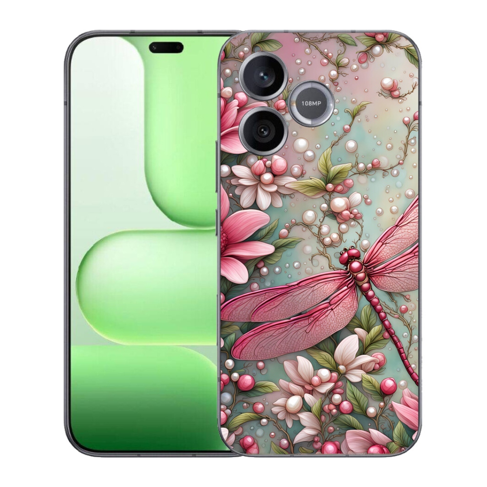 mmCase gél tok a Honer 600 Lite-hez – szitakötő
