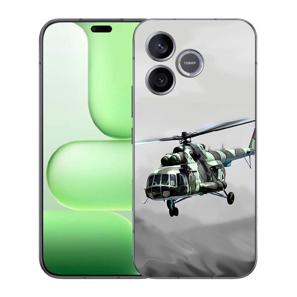 mmCase gélburkolat a Honer 600 Lite-hez – katonai helikopter