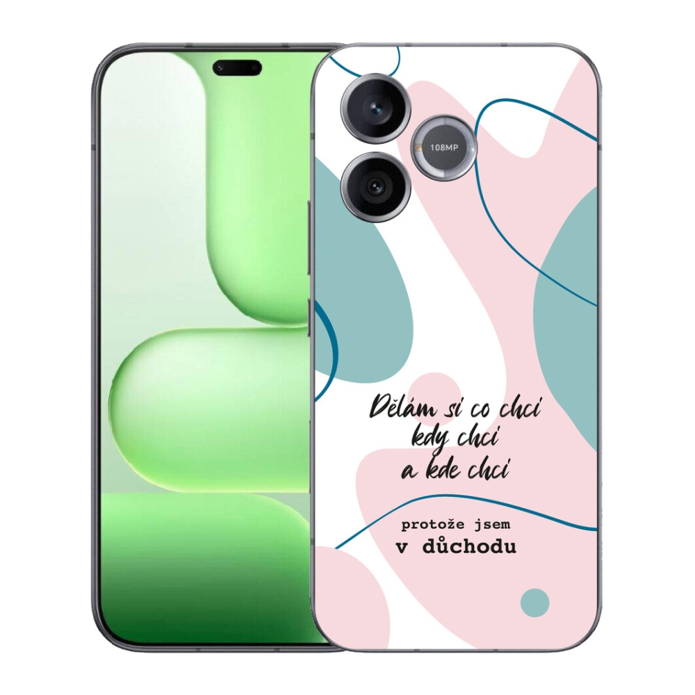 mmCase géltok a Honer 600 Lite-hez – vicces felirat, 10 fehér háttér