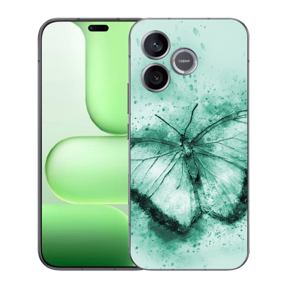 mmCase géltok a Honer 600 Lite-hez – zöld pillangó