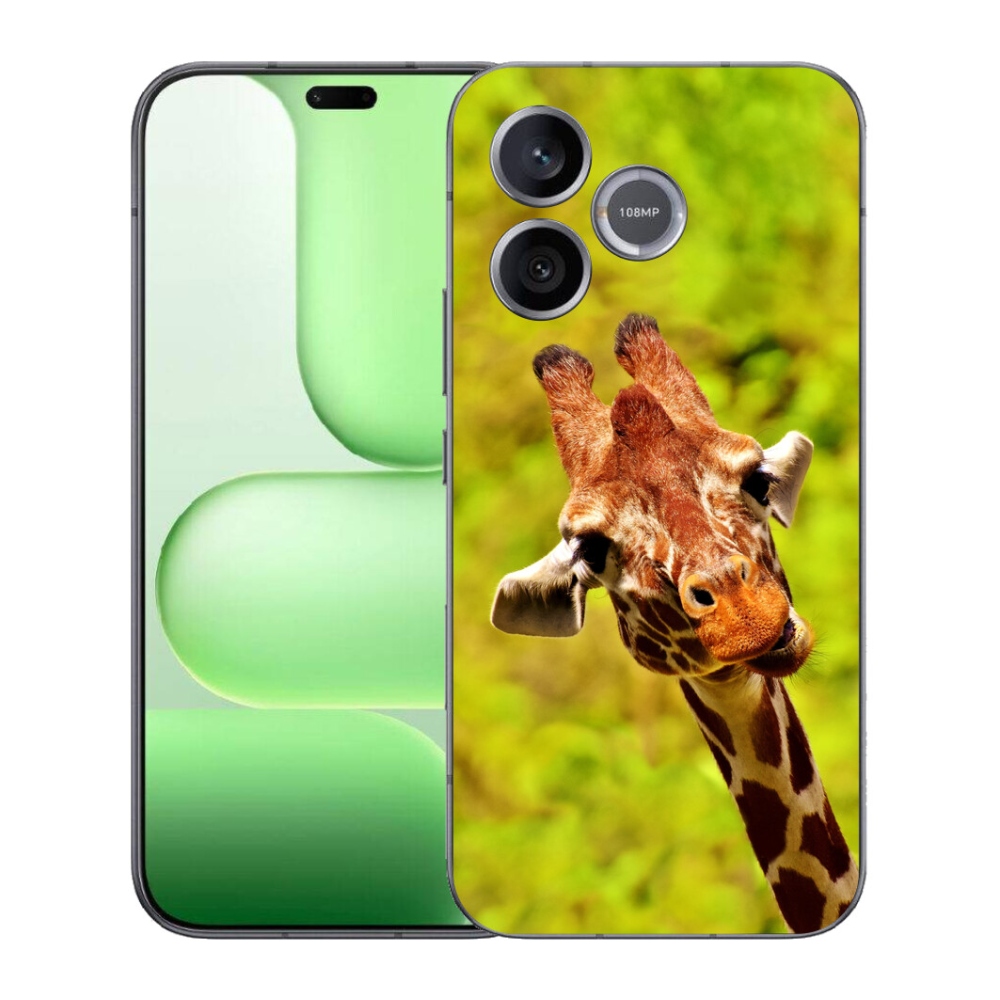 mmCase gél tok a Honer 600 Lite-hoz – zsiráf