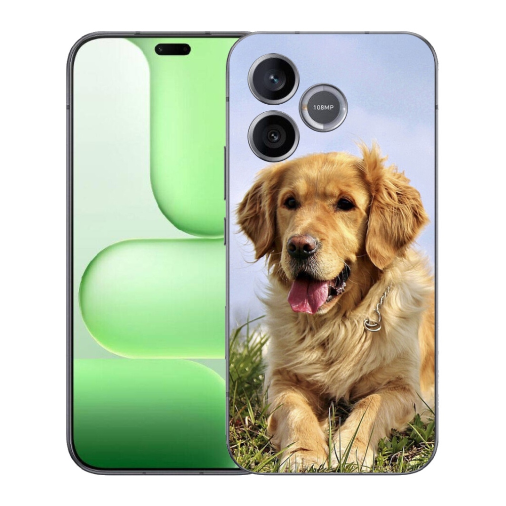 mmCase gél tok a Honer 600 Lite-hez – arany retriever