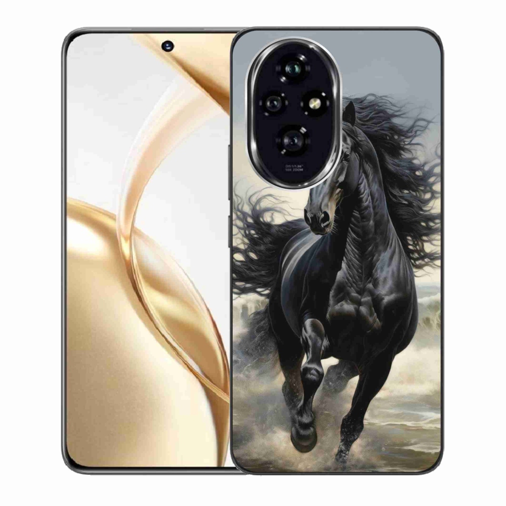 mmCase géltok az Honor 200 5G-hez – futó fekete ló
