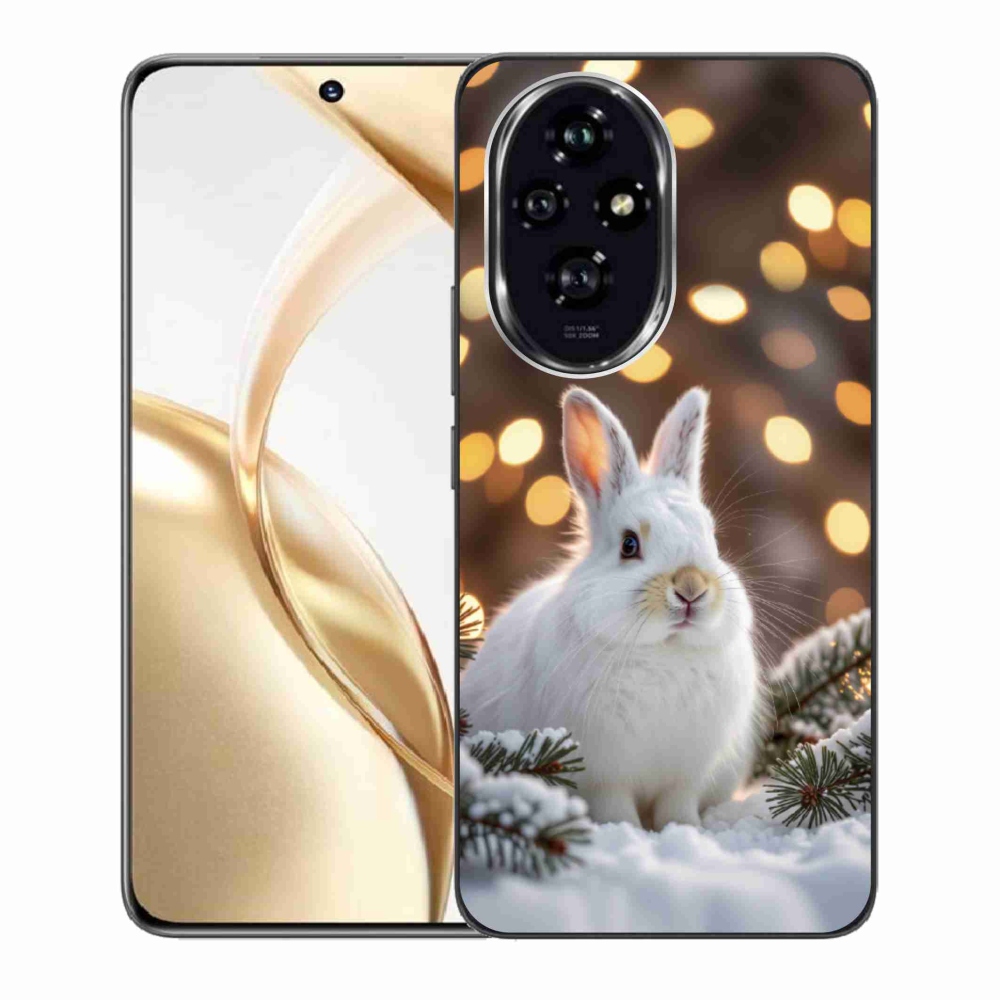 mmCase géltok az Honor 200 5G-hez – fehér nyúl