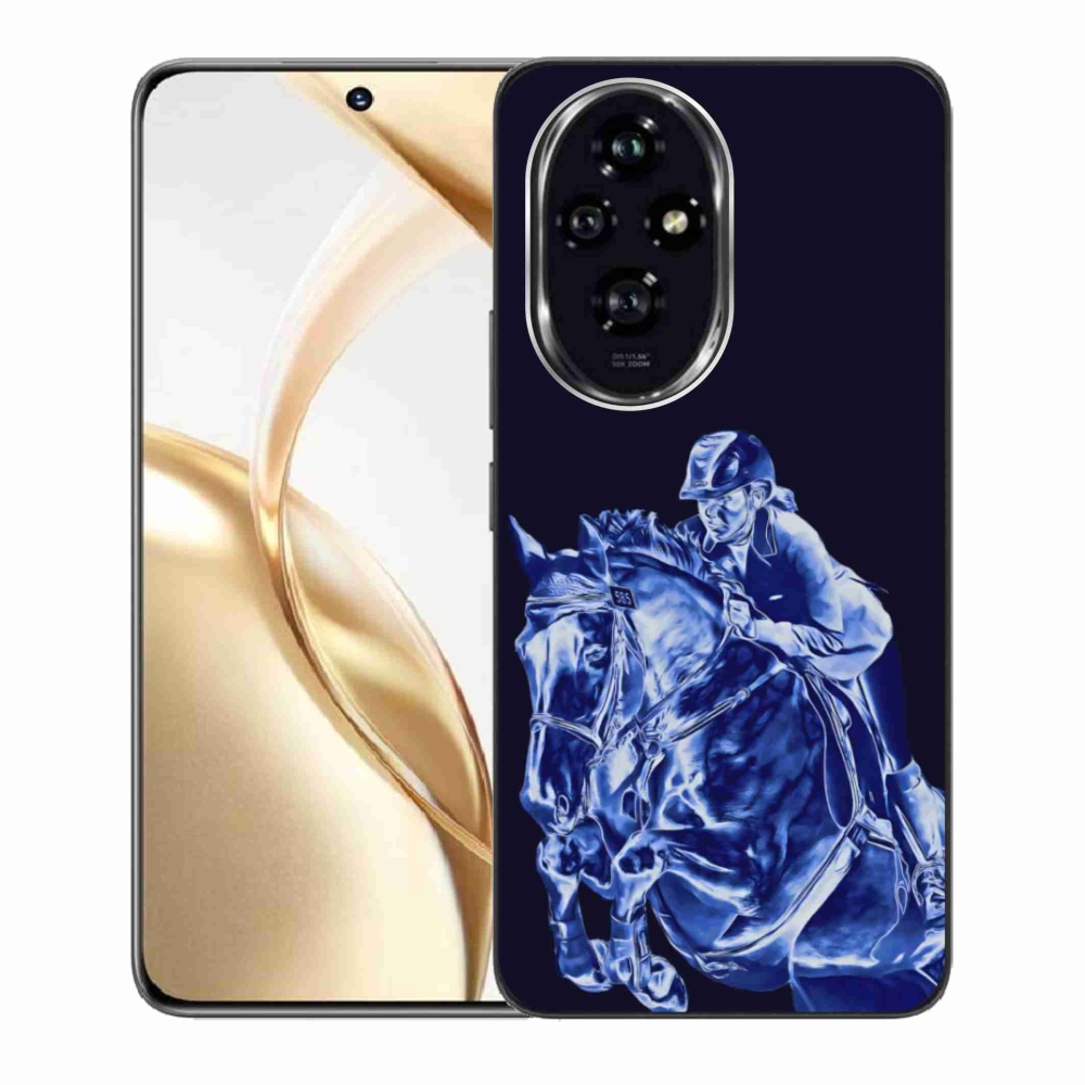 Zselés borítás mmCase a Honor 200 5G számára - versenyló