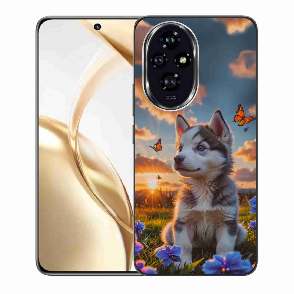 mmCase gél tok az Honor 200 5G-hez – husky naplementekor