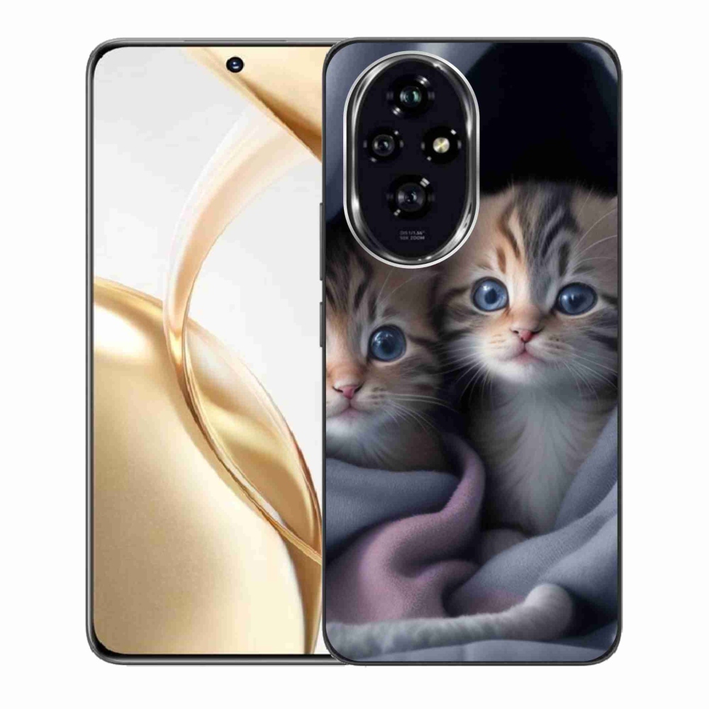 Zselés borítás mmCase a Honor 200 5G készülékhez - cat duo 2