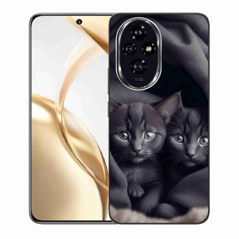 Zselés borítás mmCase a Honor 200 5G készülékhez - cat duo