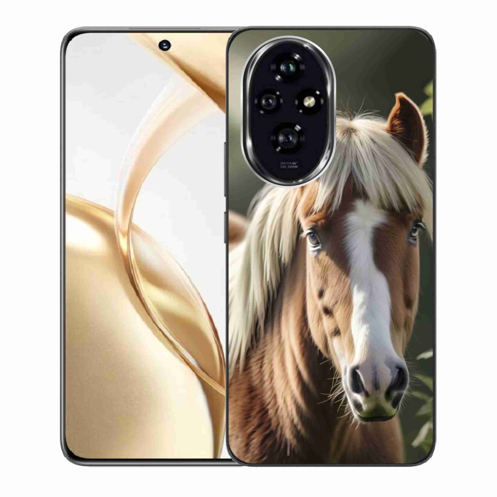 mmCase gél tok az Honor 200 5G-hez – világos sörényű ló