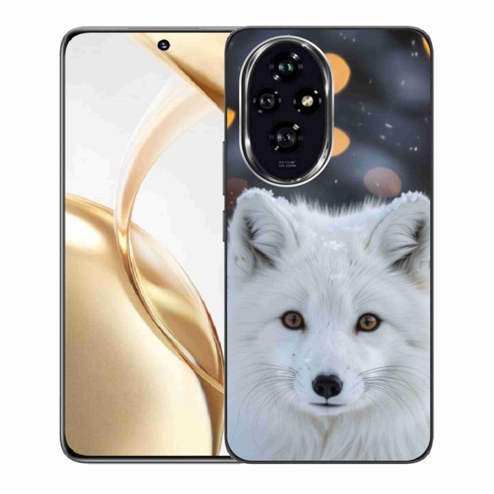 Zselés borítás mmCase a Honor 200 5G készülékhez - polár róka