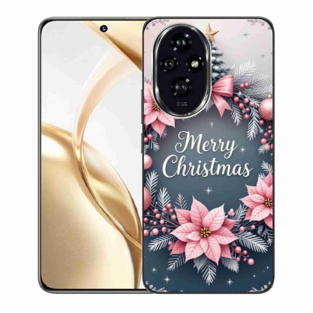 Gél borító mmCase a Honor 200 5G számára - boldog karácsonyt!