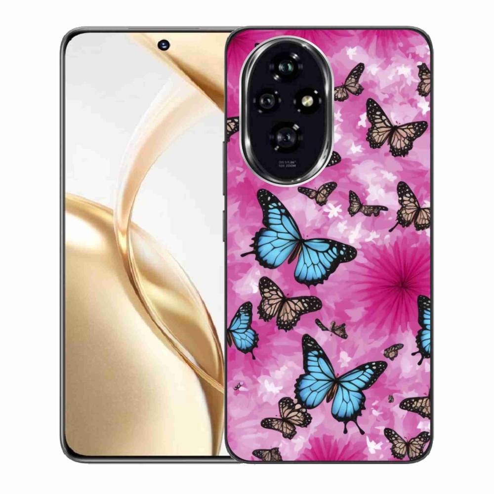 Zselés borítás mmCase a Honor 200 5G készülékhez - pillangókert