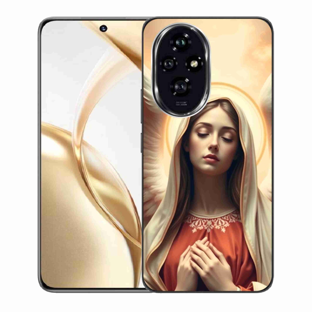 Zselés borító mmCase a Honor 200 5G számára - vallási téma