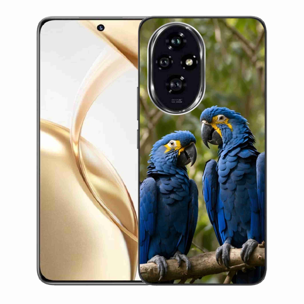 mmCase gélhuzat az Honor 200 5G-hez – papagáj-duó