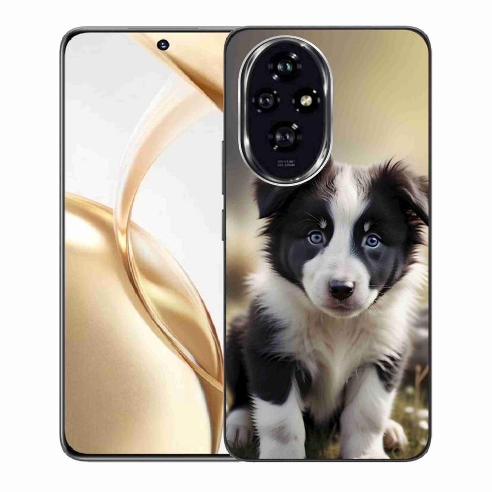 mmCase gél tok az Honor 200 5G-hez – aranyos border collie