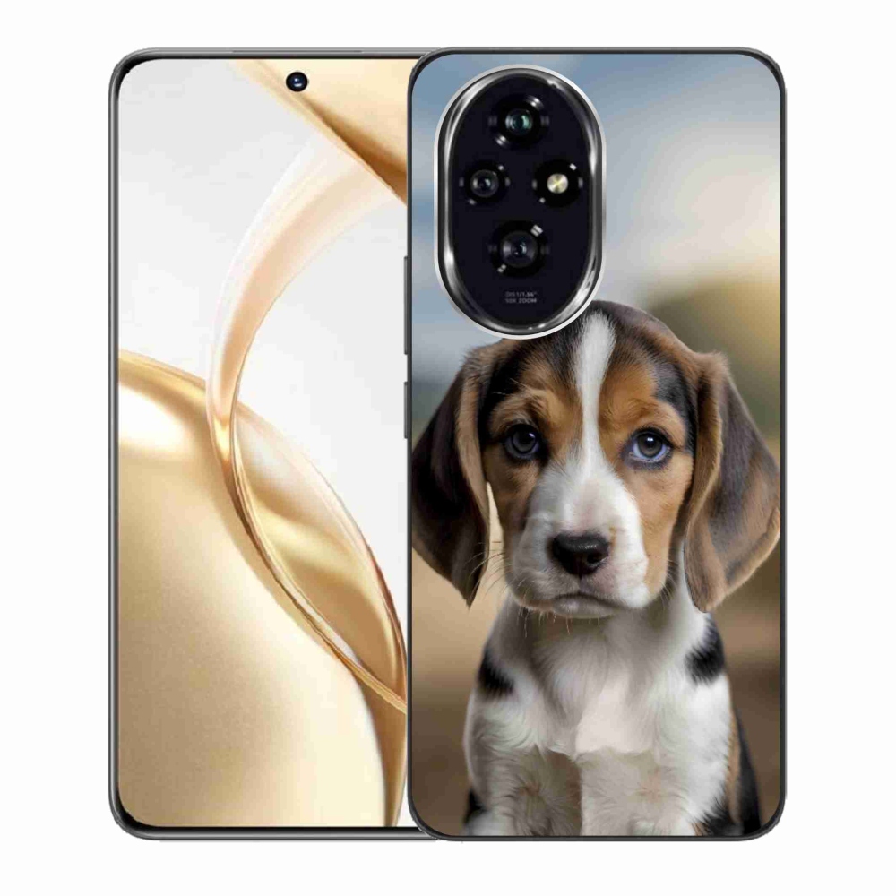 mmCase gél tok az Honor 200 5G-hez – aranyos beagle